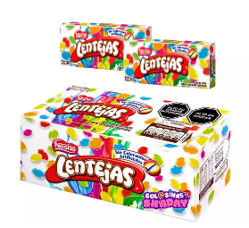 Lentejas Grajeas 30gr x 20 UND